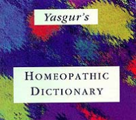 Yasgur J. Homeopathic Dictionary